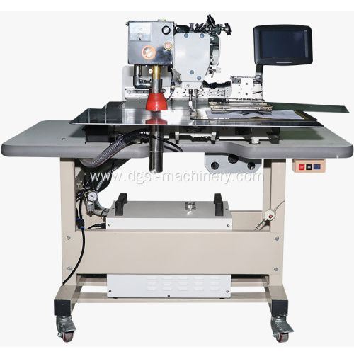 Automatic Pocket Welding And Sewing Machine For Garment Leather Bag Shoes DS-3520